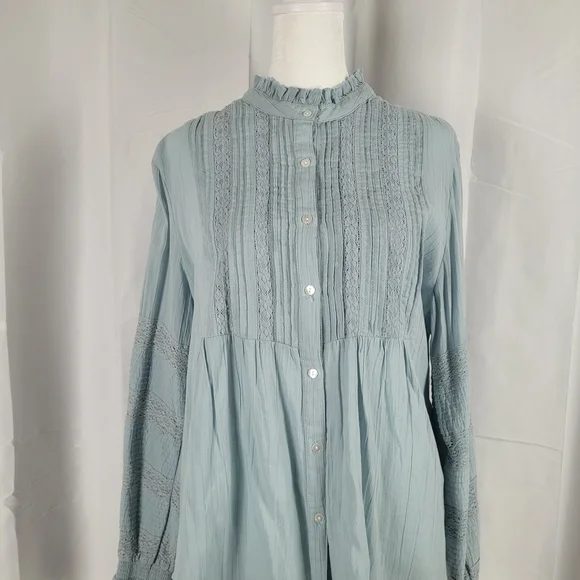 Sundance Light Blue Button Down Shirt - Picture 4 of 12